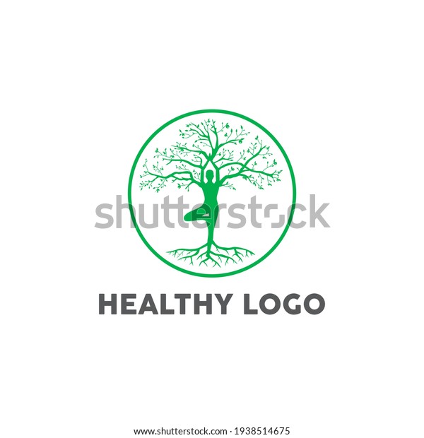 vintage modern logo for\
healthy business