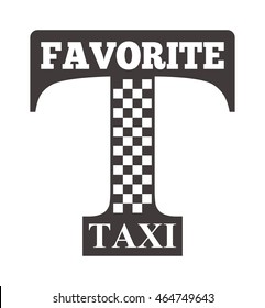 Vintage and modern taxi logos taxi label, taxi badge and design elements