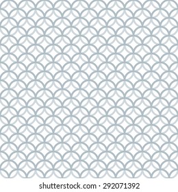 Vintage Mono Line Seamless Pattern. Perfect Vector Background for Greeting Cards, Wedding Invitations, Retro Parties. 