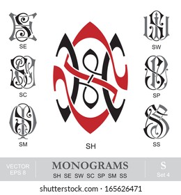 96,795 S Monogram Images, Stock Photos & Vectors | Shutterstock