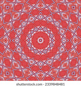 Vintage mosaic seamless ornament graphic design. Exotic linen print. Mix mosaic pattern. Spanish folk composition. Decor elements.