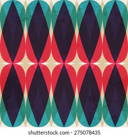 vintage mosaic seamless pattern 