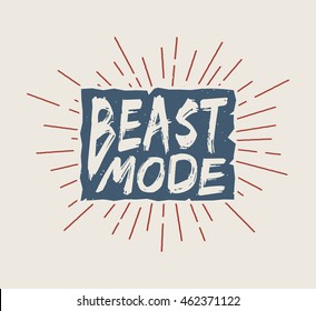 Vintage motivation logo, emblem, label, poster or design print. Inspirational quote with typography. Vector Illustration

