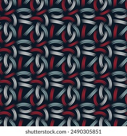Vintage motley seamless pattern. Vector illustration for print, fabric, cover, packaging, interior decor, blog decoration and other your projects.
