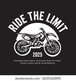 Vintage motocross illustrations for patch and logo needs