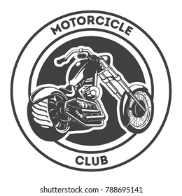 Vintage Motor Club Sign Label On Stock Vector (Royalty Free) 788695141