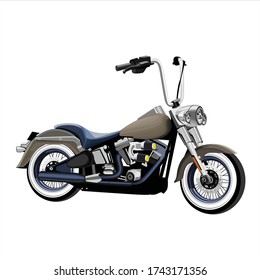 Vintage Motor Vector Illustration Design