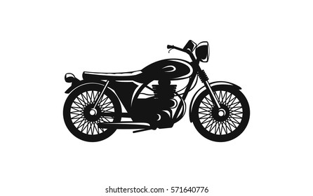 Vintage motorbike.
