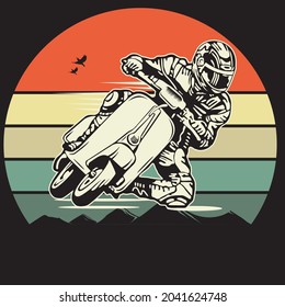 vintage motorcycle design motorcycle vector motorbike poster  silhouette retro and grunge custom scooter piston plug of bike Template for poster, banner, print for t-shirt,pin,logo, clip art,sticker