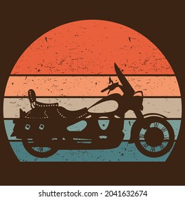 vintage motorcycle design motorcycle vector motorbike poster silhouette retro and grunge custom scooter piston plug of bike Template for poster, banner, print for t-shirt,pin,logo, clip art,sticker