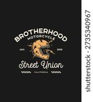 Vintage Motorcycle graphic tee design templates