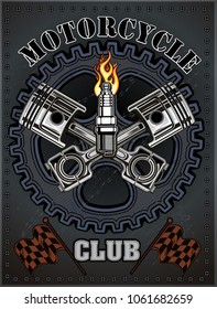 
vintage motorcycle label