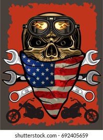 vintage motorcycle label