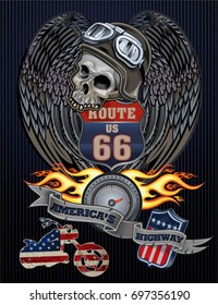 vintage motorcycle label