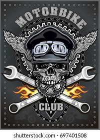 
vintage motorcycle label