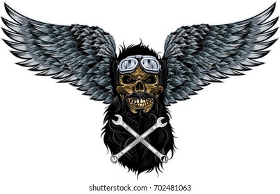 vintage motorcycle label