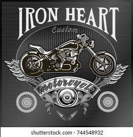 vintage motorcycle label