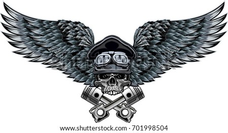 vintage motorcycle label