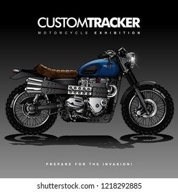 Vintage-Motorradposter