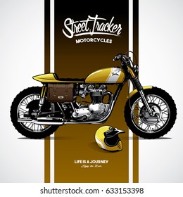 VINTAGE MOTORCYCLE POSTER