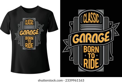 vintage motorcycle racing, motorcycle shop, speed black t shirt template