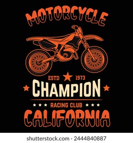 Vintage motorcycle t-shirt graphics. Born to ride. Ride to live. Biker t-shirt. Motorcycle emblem. Monochrome skull. Vector illustration.