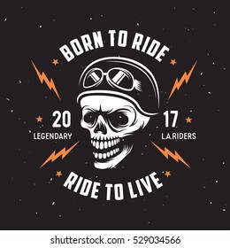 born to ride t shirt