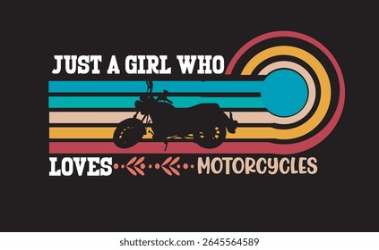 vintage motorcycle vector t shirt design illustrator