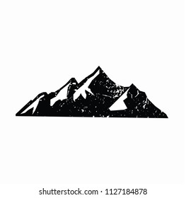 Vintage Mountain Logo