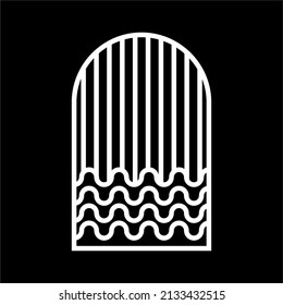 Vintage Mountain logo design inspiration
