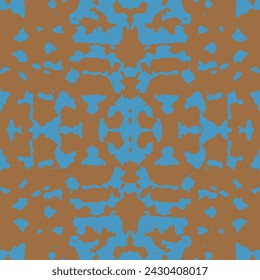 vintage multi colored seamless pattern. grid arrangement, geometric stylized flowers. Bizarre Art Illustration