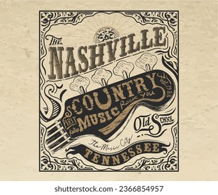 Country western music Vectors & Illustrations for Free Download