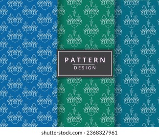 Vintage nautical and abstract patterns set template vector