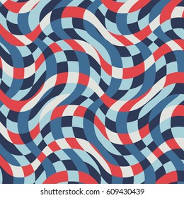Vintage Nautical Striped Pattern