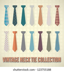 Vintage Neck Tie Collection