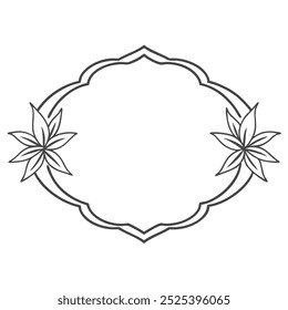 vintage nice floral design vector 