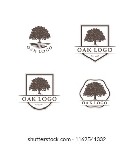 vintage oak logo