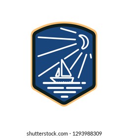 vintage ocean logo emblems