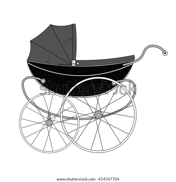 old school stroller