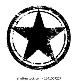 Vintage old distressed star background