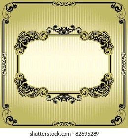 Vintage old frame