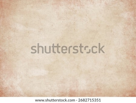 Vintage old paper texture background with grunge antique effect for design