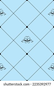 Vintage old pattern. Vintage wallpaper in baroque style. Seamless vector background. Linear ornament for fabric, wallpaper, packaging. Rich wedding ornament.