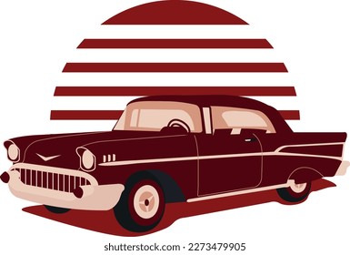 Vintage old retro transport graphics antique logo for business
