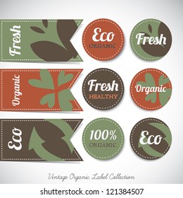 Vintage Organic Label Collection