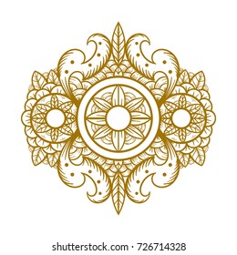 vintage ornament background