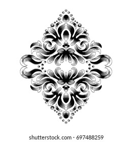 Vintage ornament, baroque ornament