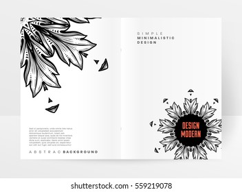Vintage Ornament Card Vector Template. Flourishes Frame with Retro Elements. Luxury Invitation Design
