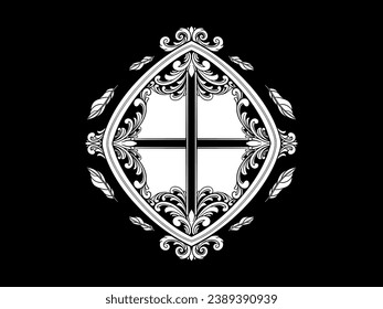 Vintage ornament for pole luxury simple