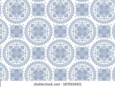 vintage ornament. vector pattern background.